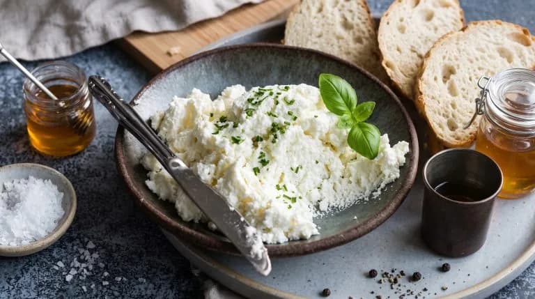 Queso ricotta: en menos de una hora y con solo 3 ingredientes